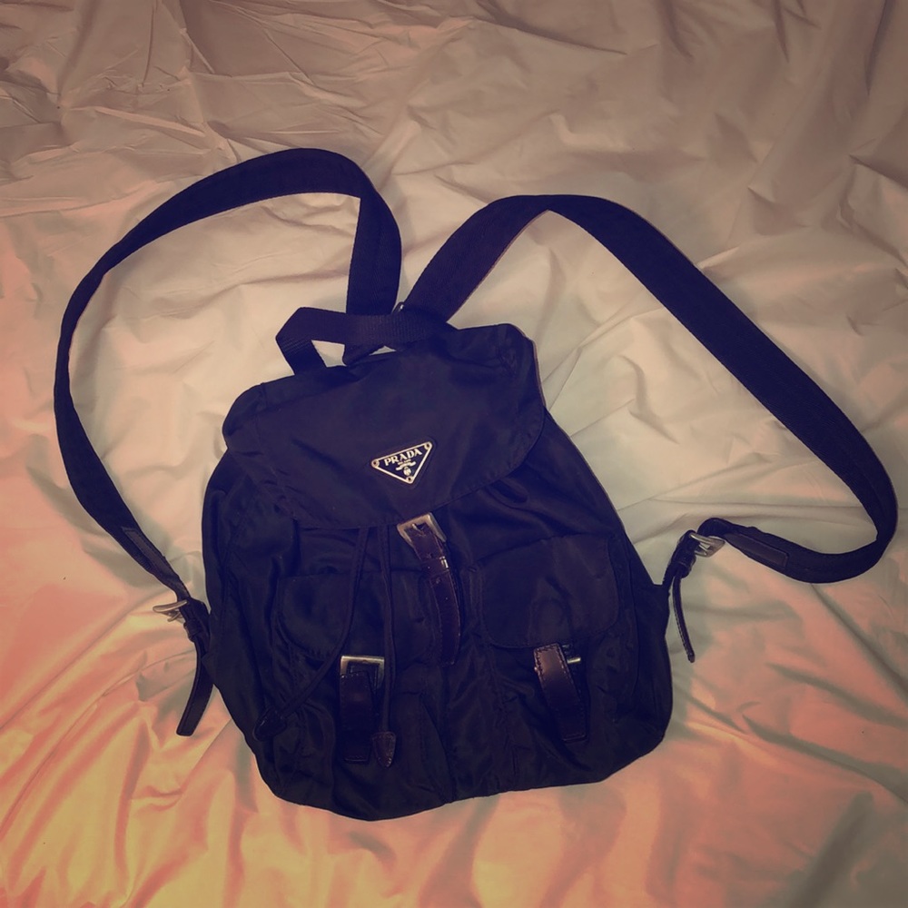 PRADA SMALL NYLON BACKPACK